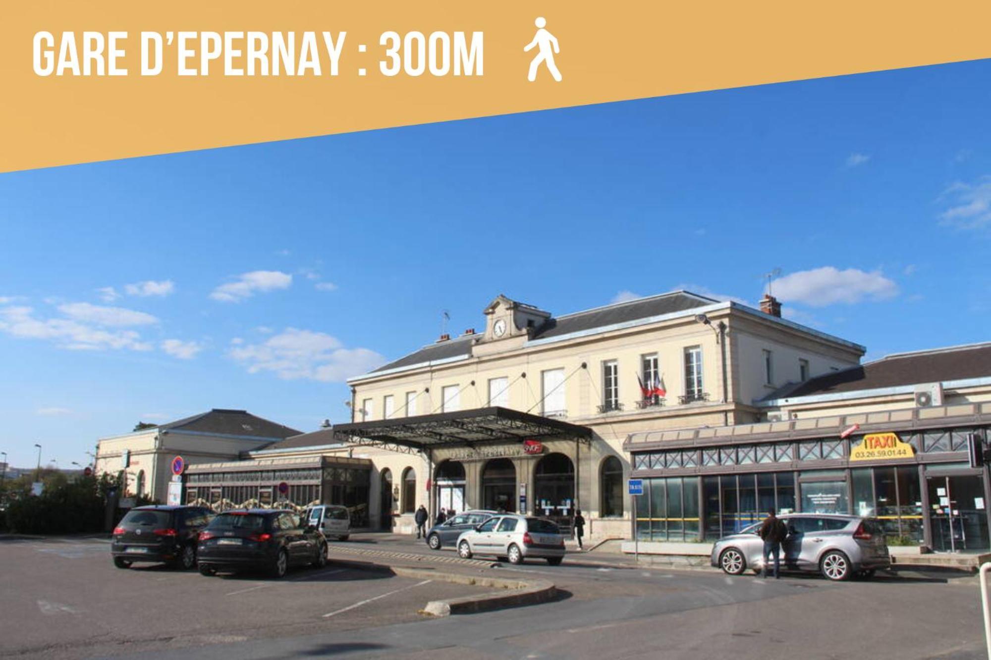 Gite Urbain - La Capsule - Parking Epernay Exterior photo